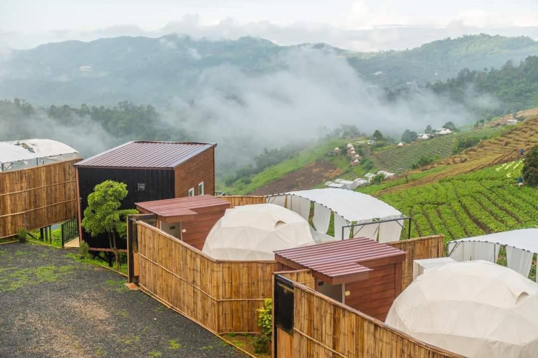 ภูวินคาเฟ่ โฮมสเตย์ Phuwin Cafe Homestay Mon Jam Exterior foto
